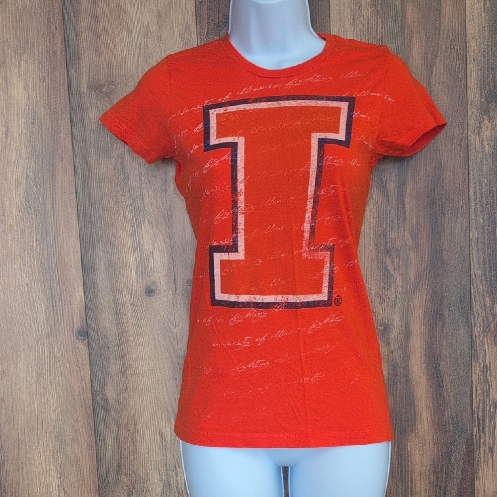 My U Illinois Fighting Illini Tee Youth L M243